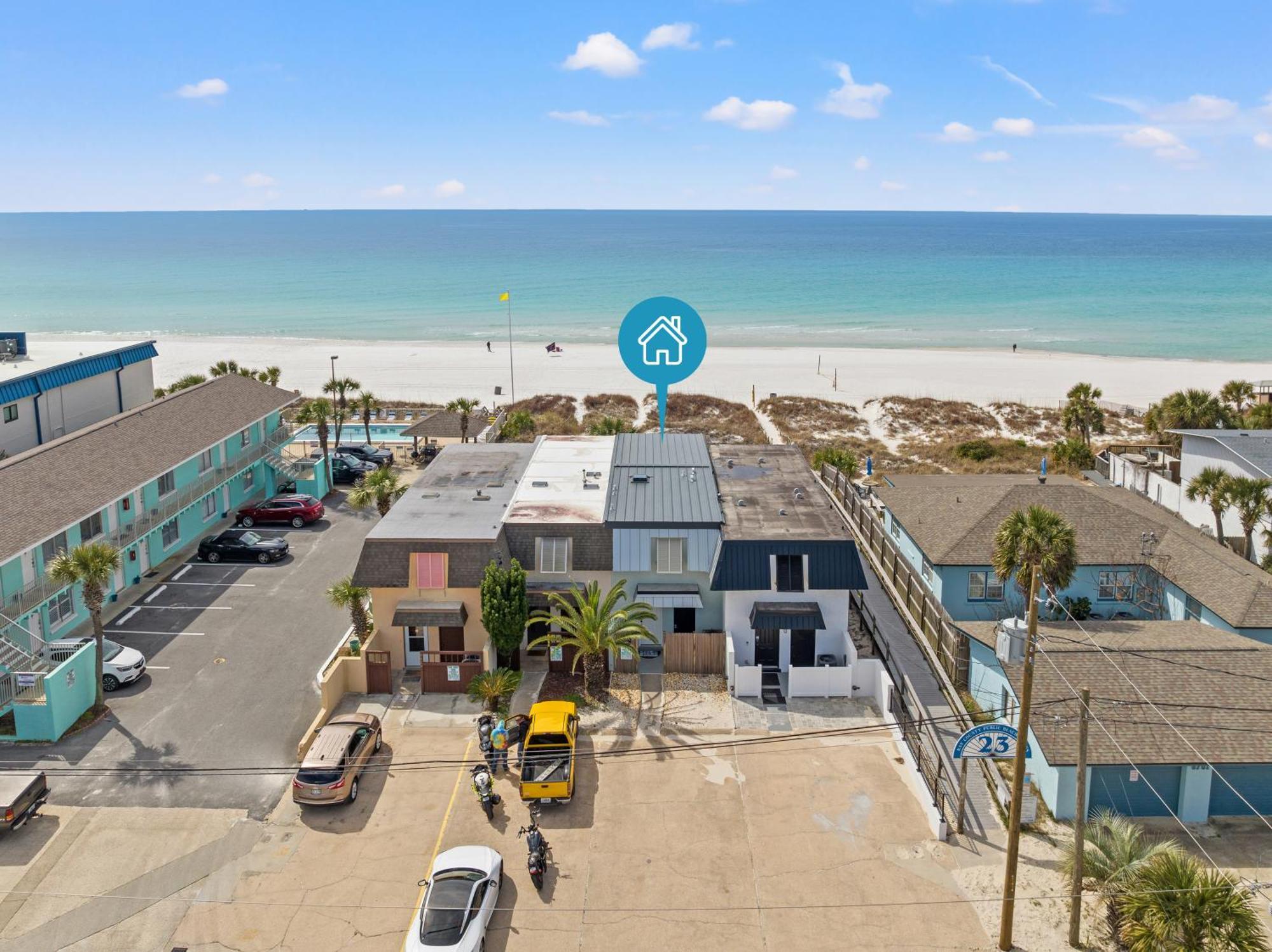 Holiday home Surf's Up! Pet-friendly, 2br 2ba Beachfront Townhouse, Sleeps 8! Panama City Beach